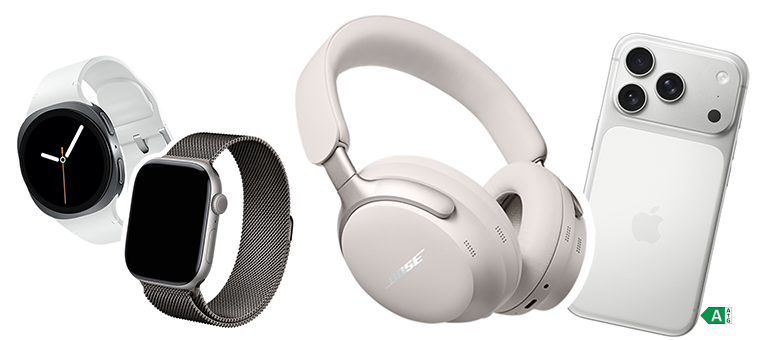 Preise: Samsung Watch, Apple Watch, Bose Kopfhörer, iPhone